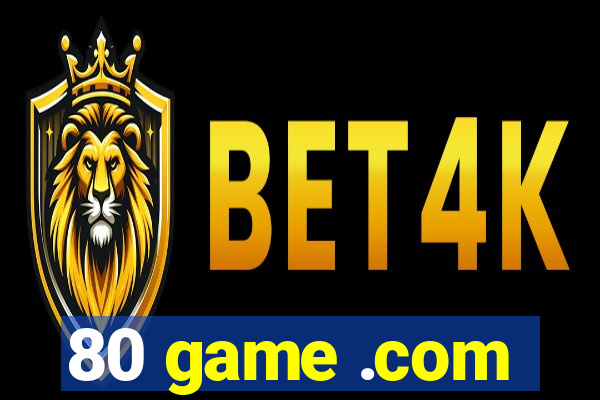 80 game .com